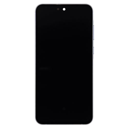 OLED Assembly With Frame Compatible for Samsung Galaxy A55 5G (A556 / 2023) (Refurbished) - Lilac