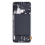 OLED Assembly With Frame Compatible for Samsung Galaxy A70 (A705 / 2019) (Premium) (Original Size) - Black
