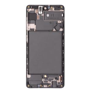 LCD Assembly With Frame Compatible for Samsung Galaxy A71 (A715 / 2020) (Aftermarket) (No Finger Print Scanner) - Black