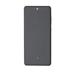 OLED Assembly With Frame Compatible for Samsung Galaxy A72 (A725 / 2021) (Premium) - Black