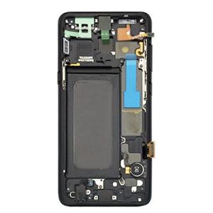 OLED Assembly With Frame Compatible for Samsung Galaxy A8 (A530 / 2018) (Refurbished) - Black