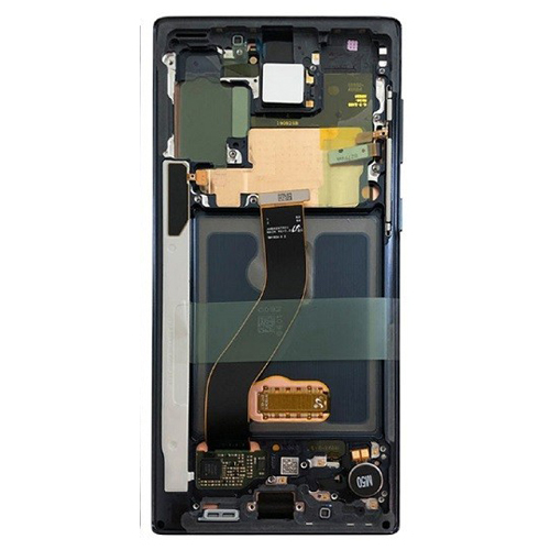 OLED Assembly With Frame Compatible for Samsung Galaxy Note 10 (Refurbished) - Aura Black