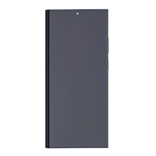 Service Pack - OLED Assembly With Frame Compatible for Samsung Galaxy Note 20 Ultra 5G - Mystic Black
