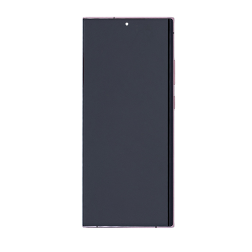 Service Pack - OLED Assembly With Frame Compatible for Samsung Galaxy Note 20 Ultra 5G - Mystic Bronze