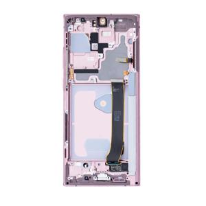 Service Pack - OLED Assembly With Frame Compatible for Samsung Galaxy Note 20 Ultra 5G - Mystic Bronze