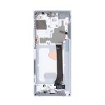 OLED Assembly With Frame Compatible for Samsung Galaxy Note 20 Ultra 5G (Refurbished) - Mystic White
