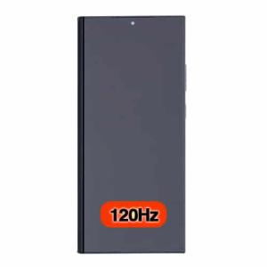 OLED Assembly With Frame Compatible for Samsung Galaxy Note 20 Ultra 5G (Premium) (120Hz) - Mystic Black