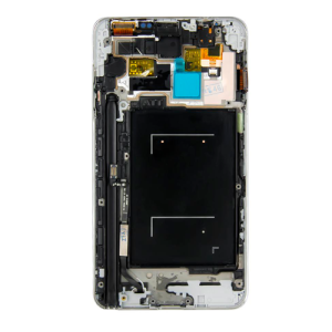 OLED Assembly With Frame Compatible for Samsung Galaxy Note 3 (Verizon/Sprint) (Refurbished) - White