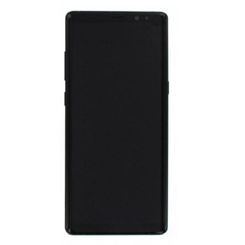 OLED Assembly With Frame Compatible for Samsung Galaxy Note 8 (Refurbished) - Midnight Black