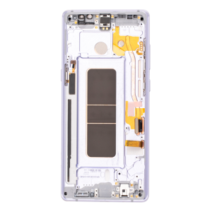 OLED Assembly With Frame Compatible for Samsung Galaxy Note 8 (Refurbished) - Orchid Gray