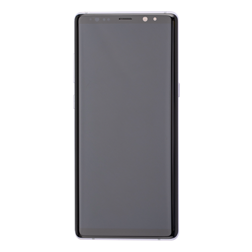 OLED Assembly With Frame Compatible for Samsung Galaxy Note 8 (Refurbished) - Orchid Gray