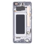 LCD Assembly With Frame Compatible for Samsung Galaxy S10 Plus (Aftermarket) (Without Fingerprint Sensor) - Prism Black