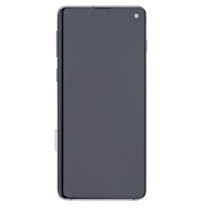 OLED Assembly With Frame Compatible for Samsung Galaxy S10 (Refurbished) - Prism White