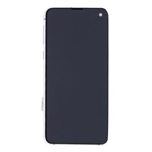 OLED Assembly With Frame Compatible for Samsung Galaxy S10E (Refurbished) - Prism White