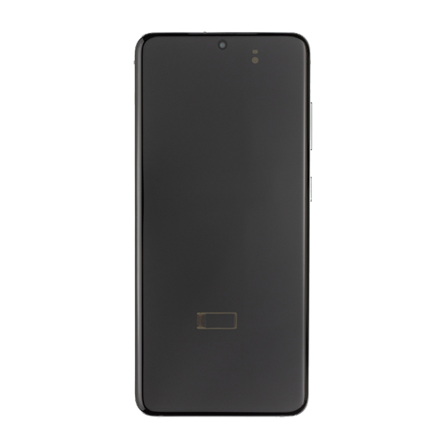 LCD Assembly With Frame Compatible for Samsung Galaxy S20 (Aftermarket) - Cosmic Grey