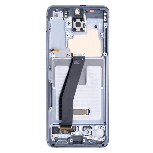 OLED Assembly With Frame Compatible for Samsung Galaxy S20 5G (Verizon 5G UW Frame Version) (Refurbished) - Cosmic Grey