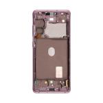OLED Assembly With Frame Compatible for Samsung Galaxy S20 FE 5G (Refurbished) - Cloud Lavender