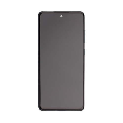 LCD Assembly With Frame Compatible for Samsung Galaxy S20 FE 5G (Aftermarket) - Cloud Navy