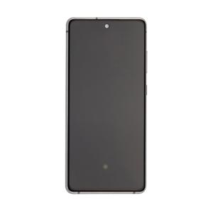 OLED Assembly With Frame Compatible for Samsung Galaxy S20 FE 5G (Refurbished) - Cloud White
