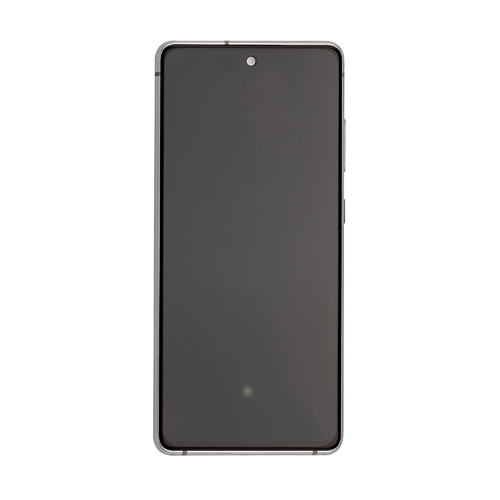 OLED Assembly With Frame Compatible for Samsung Galaxy S20 FE 5G (Premium) - Cloud White