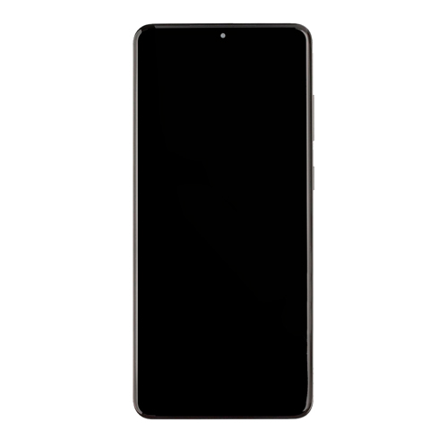 Service Pack - Battery and OLED Assembly With Frame Compatible for Samsung Galaxy S20 Plus 5G - Cosmic Black