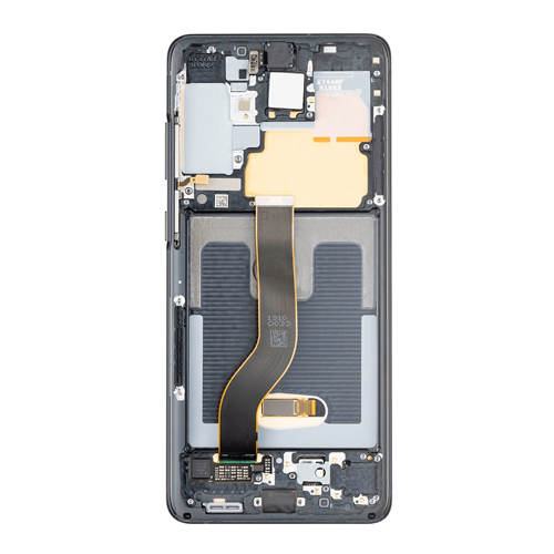 LCD Assembly With Frame Compatible for Samsung Galaxy S20 Plus (Aftermarket) - Cosmic Grey
