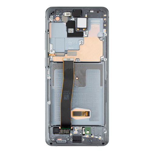 Service Pack - Battery and OLED Full Screen Compatible for Samsung Galaxy S20 Ultra 5G - Cosmic Grey