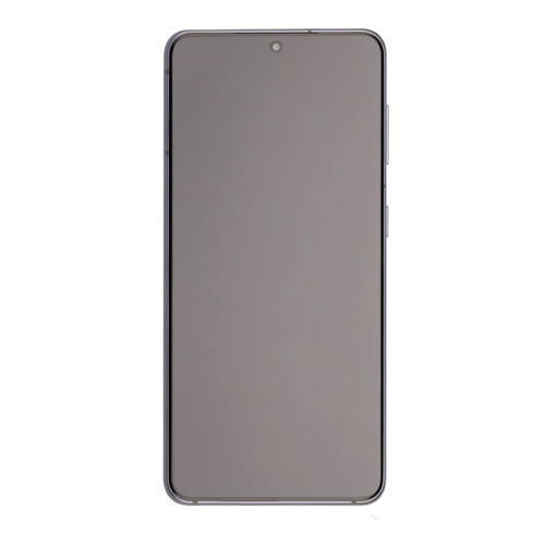 OLED Assembly With Frame Compatible for Samsung Galaxy S21 5G (Refurbished) - Phantom Grey
