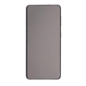 LCD Assembly With Frame Compatible for Samsung Galaxy S21 5G (Aftermarket) - Phantom Gray