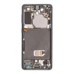 OLED Assembly With Frame Compatible for Samsung Galaxy S21 5G (Premium) - Phantom Grey