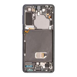 OLED Assembly With Frame Compatible for Samsung Galaxy S21 5G (Premium) - Phantom Grey