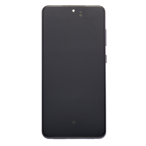 OLED Assembly With Frame Compatible for Samsung Galaxy S21 FE 5G (US Version) (Premium) - Graphite