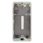 OLED Assembly With Frame Compatible for Samsung Galaxy S21 FE 5G (US Version) (Refurbished) - Olive