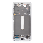 OLED Assembly With Frame Compatible for Samsung Galaxy S21 FE 5G (US Version) (Refurbished) - White