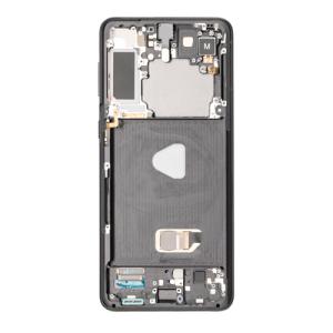 LCD Assembly With Frame Compatible for Samsung Galaxy S21 Plus 5G (Aftermarket) - Phantom Black