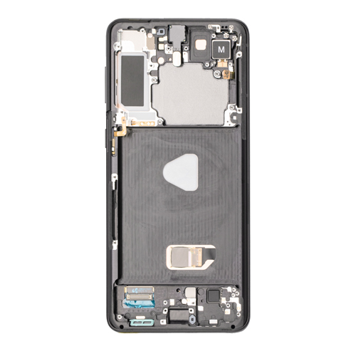 LCD Assembly With Frame Compatible for Samsung Galaxy S21 Plus 5G (Aftermarket) - Phantom Black