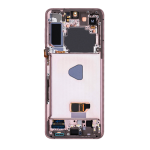 OLED Assembly With Frame Compatible for Samsung Galaxy S21 Plus 5G (Refurbished) - Phantom Violet