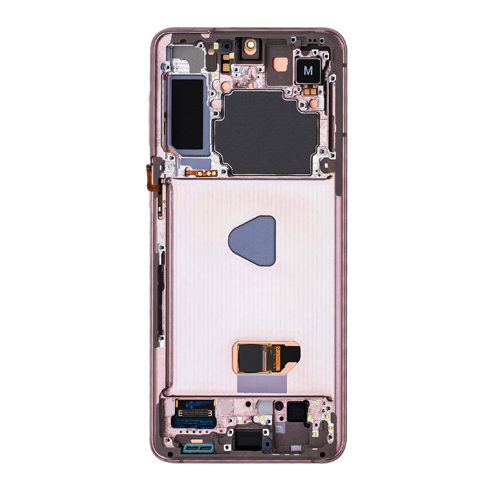 OLED Assembly With Frame Compatible for Samsung Galaxy S21 Plus 5G (Refurbished) - Phantom Violet