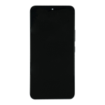 Service Pack - OLED Assembly With Frame Compatible for Samsung Galaxy S22 5G - Phantom Black
