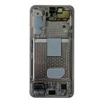 OLED Assembly With Frame Compatible for Samsung Galaxy S22 5G (Refurbished) - White