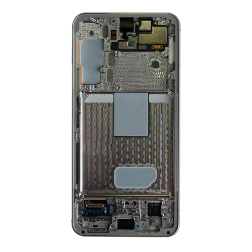 Service Pack - OLED Assembly With Frame Compatible for Samsung Galaxy S22 5G - White