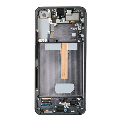 LCD Assembly With Frame Compatible for Samsung Galaxy S22 Plus 5G (Aftermarket) - Phantom Black