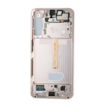 OLED Assembly With Frame Compatible for Samsung Galaxy S22 Plus 5G (Refurbished) - Pink Gold