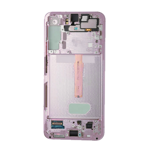 Service Pack - Battery and OLED Assembly With Frame Compatible for Samsung Galaxy S22 Plus 5G - Violet
