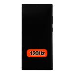 OLED Assembly With Frame Compatible for Samsung Galaxy S22 Ultra 5G (Premium) (120Hz) - Phantom Black