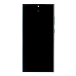 OLED Assembly With Frame Compatible for Samsung Galaxy S23 Ultra 5G (Refurbished) - Phantom Black