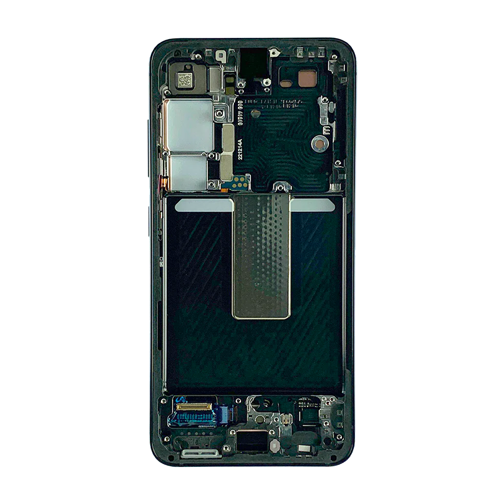 OLED Assembly With Frame Compatible for Samsung Galaxy S23 5G (Premium) - Phantom Black