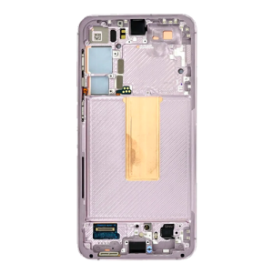 Service Pack - Battery and OLED Assembly With Frame Compatible for Samsung Galaxy S23 Plus 5G - Lavender