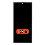 OLED Assembly With Frame Compatible for Samsung Galaxy S23 Ultra 5G (Premium) (120Hz) - Phantom Black