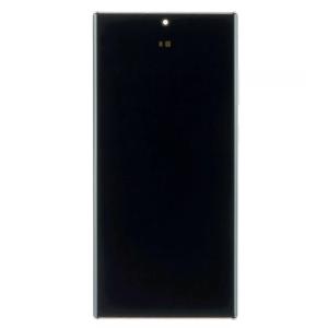 OLED Assembly With Frame Compatible for Samsung Galaxy S23 Ultra 5G (Refurbished) - Cream